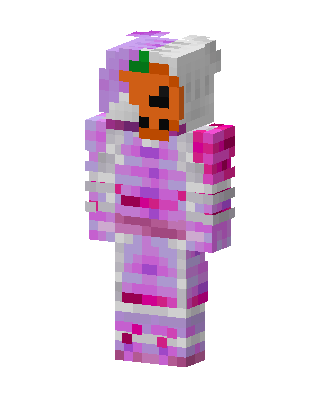 Pumpkin Mummy Minecraft skin
