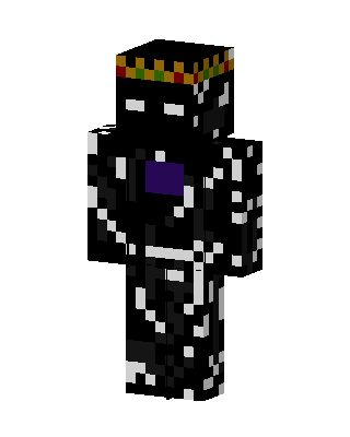 Crowned Enderman Minecraft skin