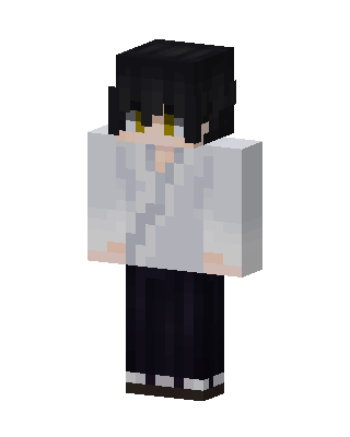 White Player Boy skin, 3D preview