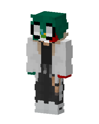 Masked Lab Coat skin, 3D preview