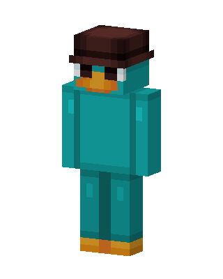 Perry The Platypus Minecraft skin