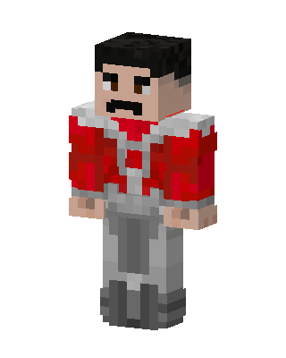 Red Knight Boy skin, 3D preview