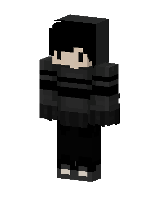 Shadow Hoodie skin, 3D preview