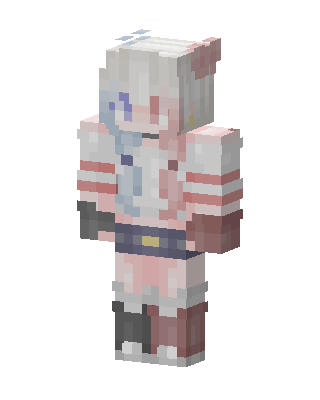 Split Pastel Minecraft skin