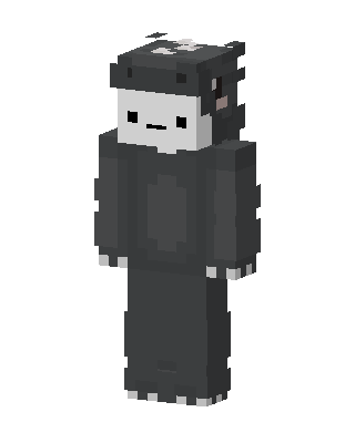 Gray Kigurumi skin, 3D preview