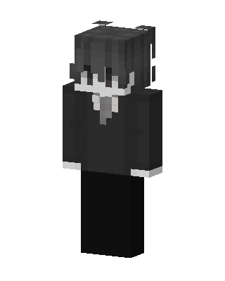 Monochrome Boy skin, 3D preview