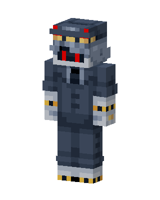 Steel Sentinel skin, 3D preview