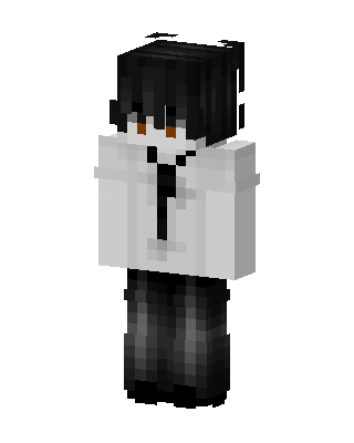 White Student Boy Minecraft skin