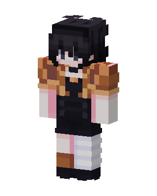 Autumn Goth Minecraft cute skin