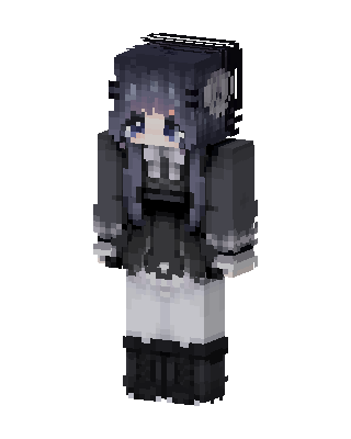 Gothic Lolita skin, 3D preview
