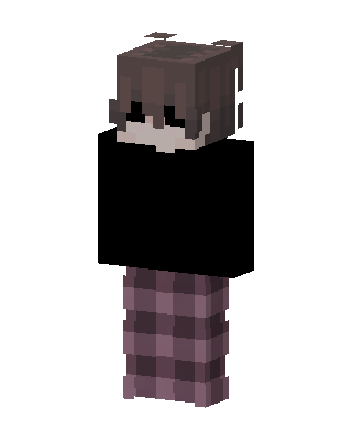 Plaid Pants Emo skin, 3D preview