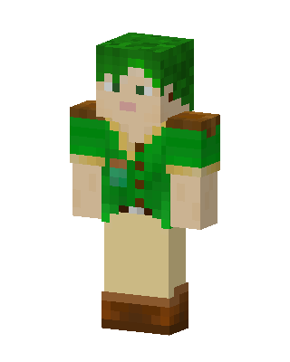 Forest Ranger skin, 3D preview