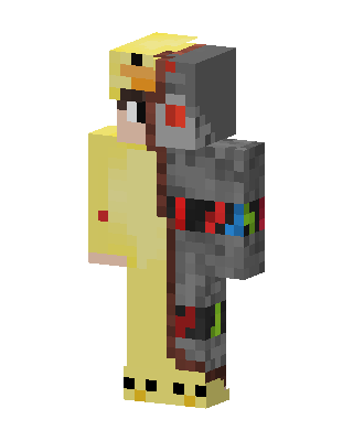 Chick Cyborg skin, 3D preview