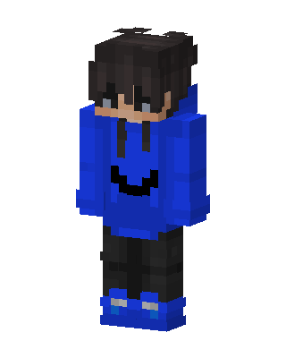 Blue Player Boy Minecraft blue skin