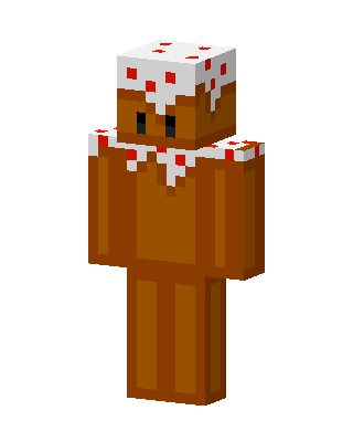 Gingerbread Cake skin, 3D preview