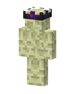 End Stone Man Minecraft skin
