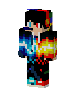 Fire And Ice skin, 3D preview