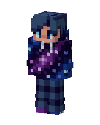 Blue Hero Minecraft skin