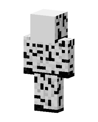 White Mob skin, 3D preview