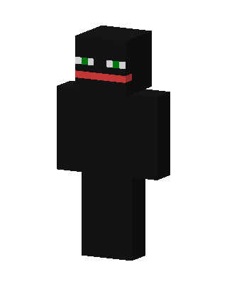 Black Mob skin, 3D preview