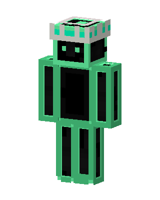 Emerald Shadow skin, 3D preview