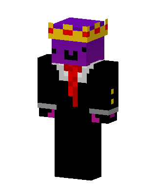 Royal Purple Slime skin, 3D preview