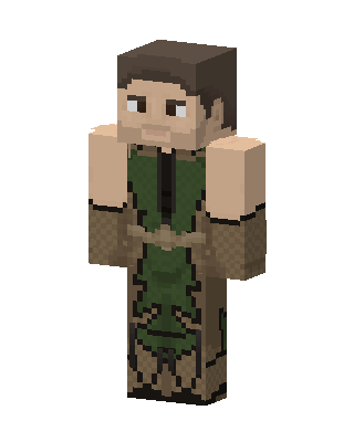 Forest Ranger skin, 3D preview