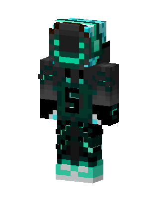 Cyber Warden Minecraft skin