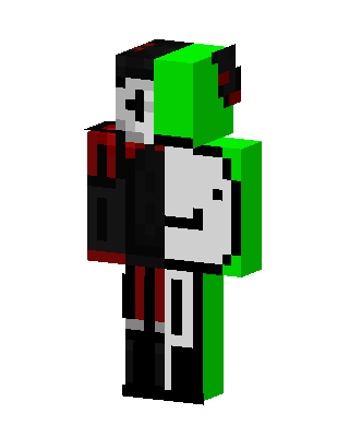 Black Villain Boy Minecraft mob skin