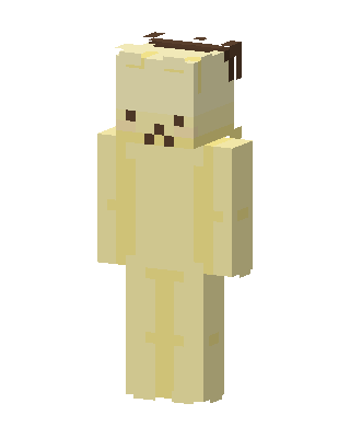Pudding Bear skin, 3D preview