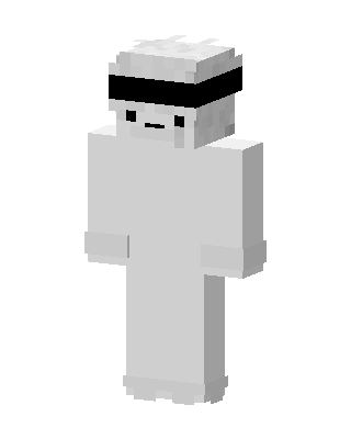 Blindfolded Ghost skin, 3D preview