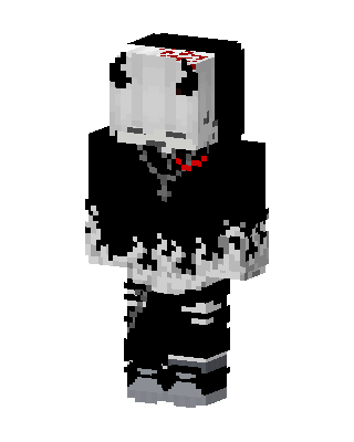 Black Hero Boy skin, 3D preview