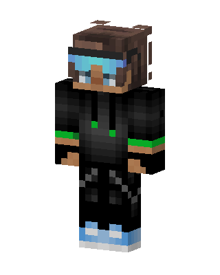 Techwear Goggles skin, 3D preview