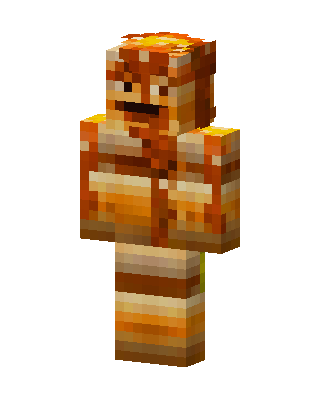 Orange Costume Boy Minecraft skin
