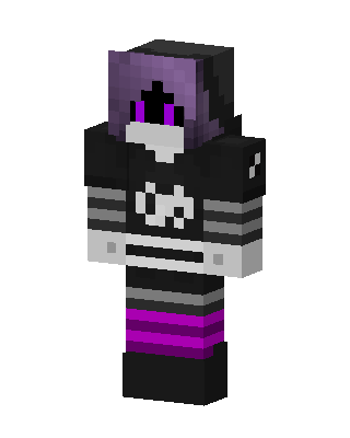 Black Villain Girl Minecraft skin