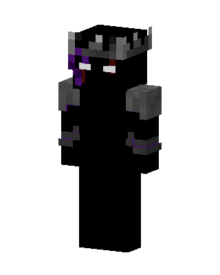 Ender Crown Knight skin, 3D preview