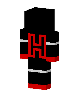 Letterman Jacket H skin, 3D preview