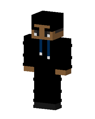 Black Suit Boy skin, 3D preview