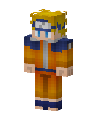 Naruto skin, 3D preview