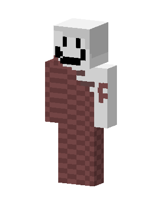Smiley Brick skin, 3D preview