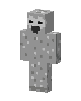 Gray Animal Minecraft mob skin