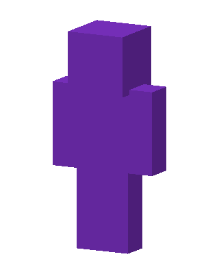 Purple Mob skin, 3D preview