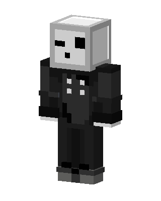 TV Head Suit Minecraft skin