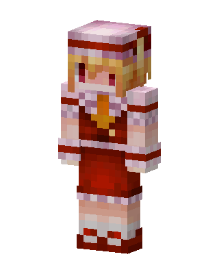 Flandre Scarlet skin, 3D preview