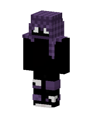 Purple Shadow Hood skin, 3D preview