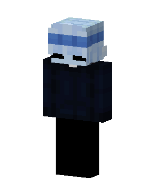 Frost Skull skin, 3D preview
