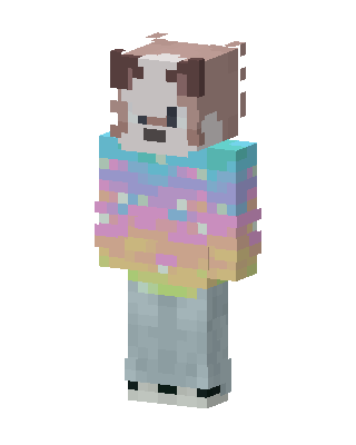 Pastel Puppy skin, 3D preview