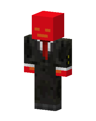Black Villain Boy Minecraft black skin