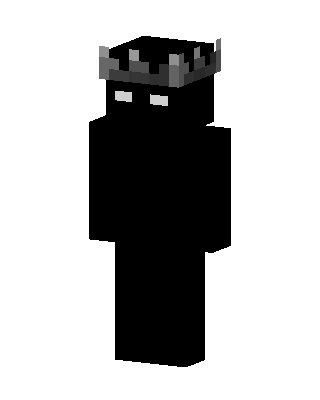 Crowned Enderman Minecraft skin