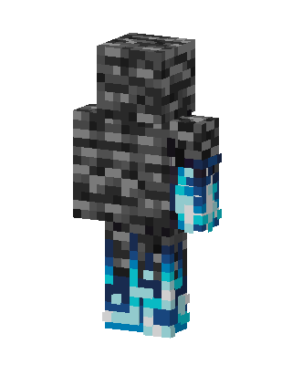 Bedrock Golem skin, 3D preview
